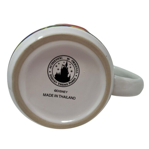 Walt Disney World 3D Mug Grandpa Four Parks One World Monorail Mickey Coffee Cup - Picture 12 of 13